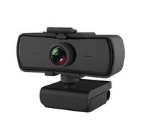 Kahdsvby 1 PZ Webcam con Microfono Impostazione a 360 Gradi USB Plastica Full HD 2K per Computer Webcam Digitale PC Autofocus Web