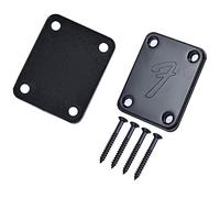 Kahdsvby 1 Set 70S 4 fori per chitarra, piastra cervicale con , protezione rinforzata in (nero)