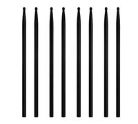 Kahdsvby 1 set di bacchette per batteria in nylon per principianti, bacchette professionali per rock band jazz