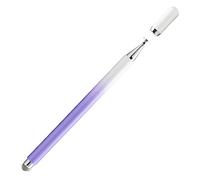 Kahdsvby 1 set di penna magnetica a doppia uso, disco trasparente, ventosa integrata, telefono, tablet, penna capacitiva universale, pennino touch screen, C