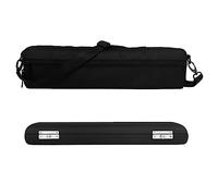 Kahdsvby 1 Set di Scatole In Pelle di Flauto di Alta Qualità Nera A 16 Fori, Comoda Borsa per, Borsa per Flauto