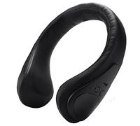 Kahdsvby 1 Set Riscaldamento Riscaldato Vibrazione Collo Massaggiatore Scaldino Collo Massaggiatore C01 Allevia la fatica del collo Nero