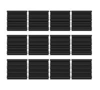 Kahdsvby 12 autofonoassorbenti, colore nero, 12 x 12 x 2, per parete, casa, studio