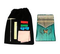 Kahdsvby 17 Kalimba Pattern Thumb Piano Strumento nel Mogano Corpo Strumento Musicale 17 Kalimba per Bambini e Ragazze