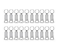 Kahdsvby 20PCS Sublimazione Blanks Apribottiglie in Metallo Vuoti Regalo Sublimazione Blanks per Il Tuo Fidanzato, Marito, Padre