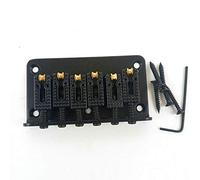 Kahdsvby A Set 78mm 6 Corde Roller Saddle Bridge per Chitarra Elettrica Ponte Chitarra Elettrica Accessori Nero
