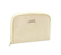 Kahdsvby Astuccio estetico giallo per scuola, cancelleria, portapenne, chiusura , astuccio, materiale scolastico, panna