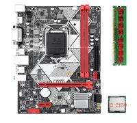 Kahdsvby B75-H I3-2130 CPU+1X8G DDR3 1600MHz RAM LGA 1155 USB 3.0 SATA 3.0 Desktop parti della scheda madre