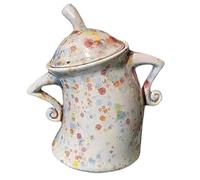 Kahdsvby Barattolo con Attitude Fun ermetico da cucina + coperchio ermetico per cucina, B: multicolore, 15 x 11 x 6 cm