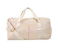 Kahdsvby Borsa 1 pezzo per e uomo borsa da viaggio con tasca bagnata e scomparto per scarpe beige, beige
