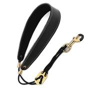 Kahdsvby Cinturino per sassofono Clarinetto Clarinetto Regolazione Sarbacano Elettrico Cinturino da Collo Tenore Acuto Cinghia da Collo Sospeso Durevole Facile da Usare Nero