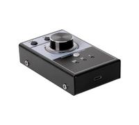 Kahdsvby Controller audio esterno per computer, regolatore di scheda audio, karaoke in diretta, registrazione su telefono portatile, controller del volume USB