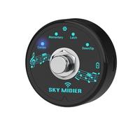 Kahdsvby Controller MIDI Bluetooth 5.1 Pedale Controller MIDI Portatile MIDI