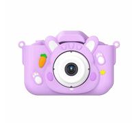 Kahdsvby Fotocamera per bambini Foto Video Game Photo Filter Frame Multifunzionale Fondina Portatile Macchina Fotografica Durevole Facile Da Usare Viola
