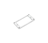 Kahdsvby Humbucker - 2 anelli di ricambio per pickup humbucker, in metallo, ricurvi, telaio inferiore curvo per chitarra elettrica