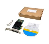 Kahdsvby I350-T4 PCI-E X4 Gigabit Server Scheda di rete a porte RJ45 Gigabit Industrial Vision Server Scheda di rete Facile da usare