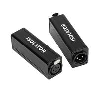 Kahdsvby Isolatore audio professionale mono-comune con filtro acustico per eliminare l'attuale adattatore di bilanciamento del suono