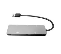 Kahdsvby Lettore di schede 5-in-1 /SD/XD/CFAST/TF all-in-1 lettore di schede USB-A USB-C docking station
