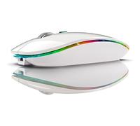 Kahdsvby Mouse BT5.1 + 2.4 GHz con mouse Jiggler, mouse ricaricabile 2.4 G, spostamento del mouse per computer, compatibile con USB, riutilizzabile, durevole, facile da usare,