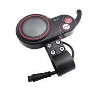 Kahdsvby QS-S4 48 V-60 V - Misuratore di display LCD per Zero 8 9 10 8 X 10 X scooter elettrico 6 pin accessori