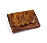 Kahdsvby Retro Tasca Portamonete Fatta un Mano, Mini Portafoglio Moda, Portamonete/Tasca Soldi/Portacarte per Uomini e Donne