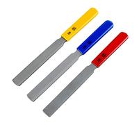 Kahdsvby Set di lime per capotasto per basso, in acciaio al carbonio, strumenti per la riparazione e la modifica degli strumenti per chitarre e bassi