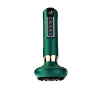 Kahdsvby Set di terapia di coppettazione elettrica intelligente Verde Smart Cupping Therapy Massager ABS Smart Cupping Therapy Massager Massaggiatore di bellezza Anti Cellulite Cupping Vacuum Slimming