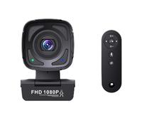 Kahdsvby Webcam 1080P Auto Tracking Streaming Camera Insegnamento Webcam 1080P 30Fps Webcam con Fotocamera