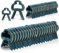 KAHEIGN 100pcs Clip per Piante da Giardino, Clip Riutilizzabili di Sostegno Della Pianta di Giardinaggio Della Serra per Aiuole Vite Verdure Pomodori (2 Dimensioni)