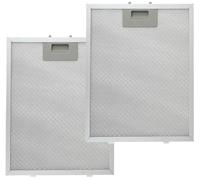 KAHEIGN 2 Pezzi 5 Strati Filtri per Cappa per cucine, 320mm x 260mm Filtro Universale in Alluminio per Cappa Filtro Antigrasso Metallico per Cappe per cucine di Molte Marche Leader