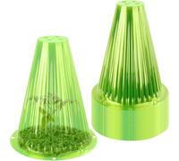 KAHEIGN 30 Pezzi Campane per Piante da Giardino, 24CM x 19CM Copertura per Campana per Piante in Plastica Mini Serra Riutilizzabile per Protezione da Sole Neve Gelo Lumache Uccelli Insetti (Verde)