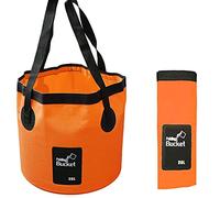 KAHEIGN Secchio d'Acqua Pieghevole, 20L Secchio Pieghevole Portatile Contenitore di Stoccaggio da Campeggio Lavandino per Viaggiare Escursionismo Pesca Canottaggio Giardinaggio (30 x 27cm)