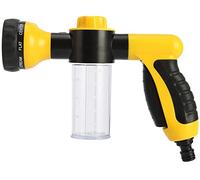 KAHEIGN Spruzzatore Di Schiuma Per Tubo Da Giardino, 8 Modelli Ugelli Ad Alta Pressione Spruzzatore Per Irrigazione Erogatore Di Sapone Con Saponetta Serbatoio Per Irrigazione Autolavaggio