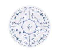 Kahla Blu Saks Blu Indiano Stohblumenmuster Piatto Fondo 22 CM