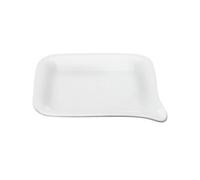 Kahla Five Senses Bianco Piatto Menù Midi 28 X 19 Cm