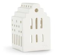 Kahler Porta Tealight Chiesa, Bianco, Unica - H10 cm