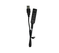 Kahlert Licht 069465 - Barra di distribuzione con porta USB, colore: Nero