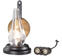 Kahlert Licht 20443 Lanterna a petrolio 3.5 V con illuminazione