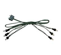 Rulke Catena luminosa a LED, 6 pezzi, 3,5 V, Multicolore, Rulke069356