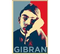Kahlil Gibran Poster da parete Decorazione per la casa Speranza poeta libanese Il profeta Broken Wings Khalil Kalil poster in metallo 20,3 x 30,5 cm