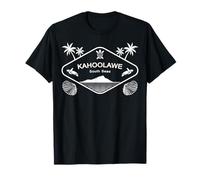 Kahoolawe Mari del Sud Tartarughe di Mare Ricordo Hawaii Maglietta