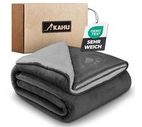 KAHU® Coperta per cani impermeabile • Copridivano Coperta morbida impermeabile • Tappetino per cani da viaggio e all'aperto • Tappetino protettivo per trasportini per cani • Utilizzabile su entrambi i