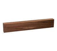 KAI Barra magnetica in noce per conservare i coltelli - legno di alta qualità per la cucina - dimensioni 39 x 6,5 x 3 cm - barra per cucina magnetica in legno