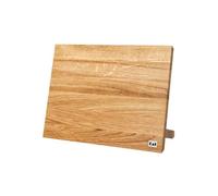 KAI blocco portacoltelli magnetico da appoggio in rovere - Legno premium - Spazio per 6-8 coltelli - Dimensioni 34 x 14 x 26,5 cm - Supporto magnetico per coltelli