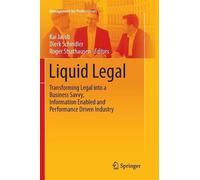 Kai Jacob Liquid Legal (Tascabile) Management for Professionals