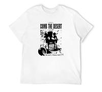 KAI KOU SONG ZI Comb The Desert T Shirt Spaceballs 2 Dark Helmet Mel Brooks Blazing Saddles Tee White S