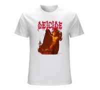 KAI KOU SONG ZI Deicide 'in The Minds of Evil' T Shirt White M