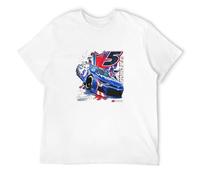 KAI KOU SONG ZI Kyle Larson Hendrick Motorsports Team T Shirt Racing Driver Tee Men White XXL