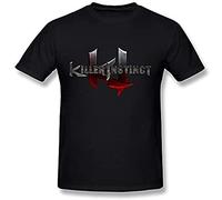 KAI KOU SONG ZI Men's Killer Instinct Logo T-Shirt Black XL