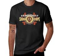 KAI KOU SONG ZI Shaw Brothers Man Clothes Summer Mens Workout Shirts Black L
